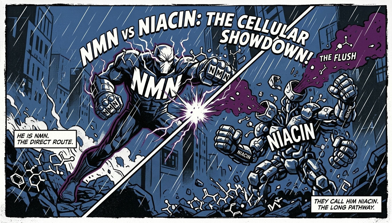 Niacin Vs NMN: Which One Fits Your Goals If You Are New to NAD⁺