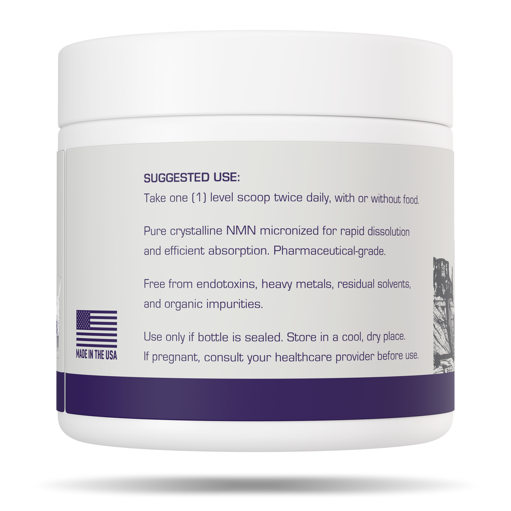 PURE CRYSTALLINE NMN